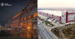 Massive Warehouse Complex Near Kyiv Destroyed in Strike, Affecting Major International Logistics Operations